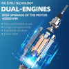 Mitimi D36 Sonic Electric Toothbrush for Adults and Kids, with 2 Brush Heads, Wireless Fast Charge, 5 Modes and 3 Intensities, 2 Minutes Built in Smart Timer, Black